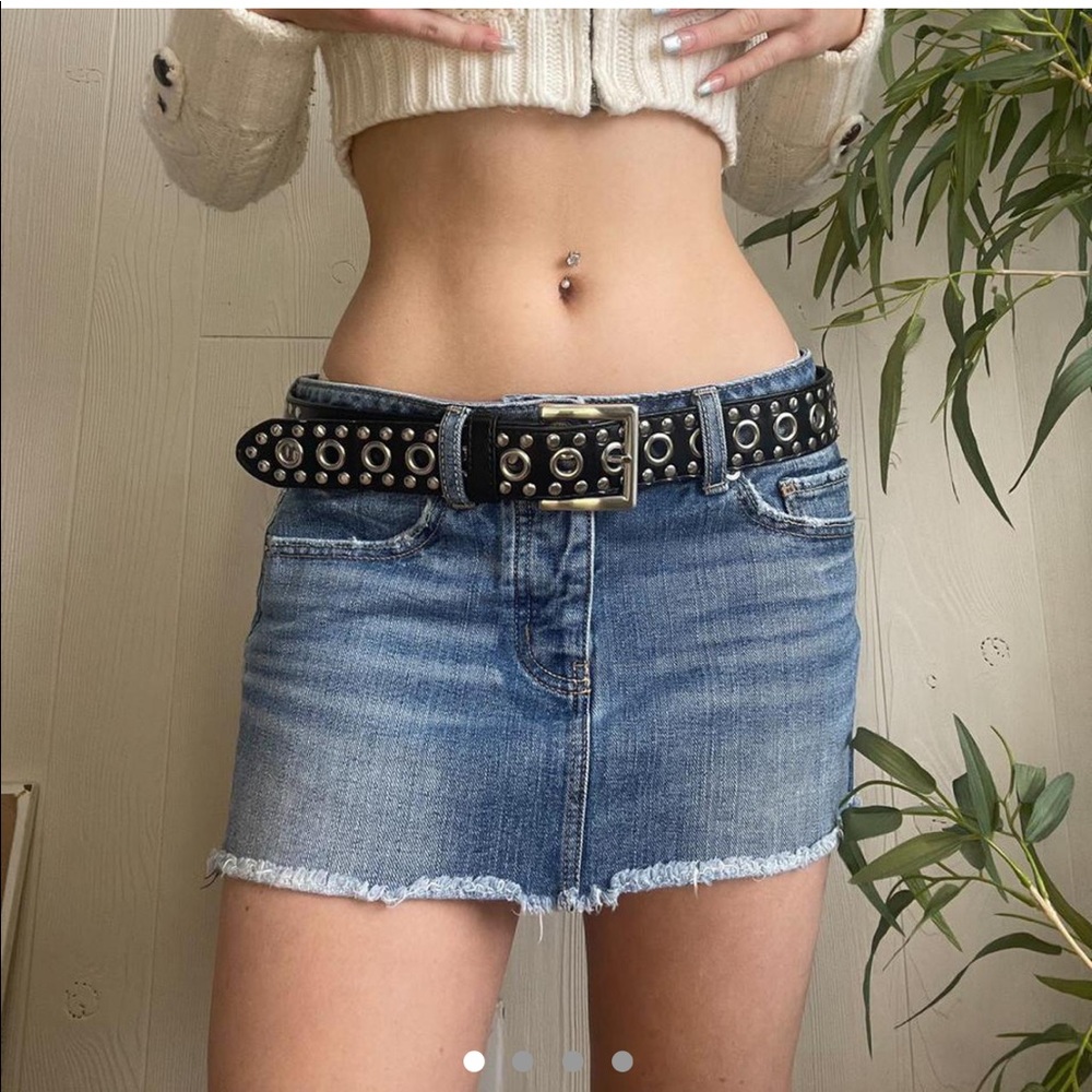 Blue y2k mini skirt ❤️